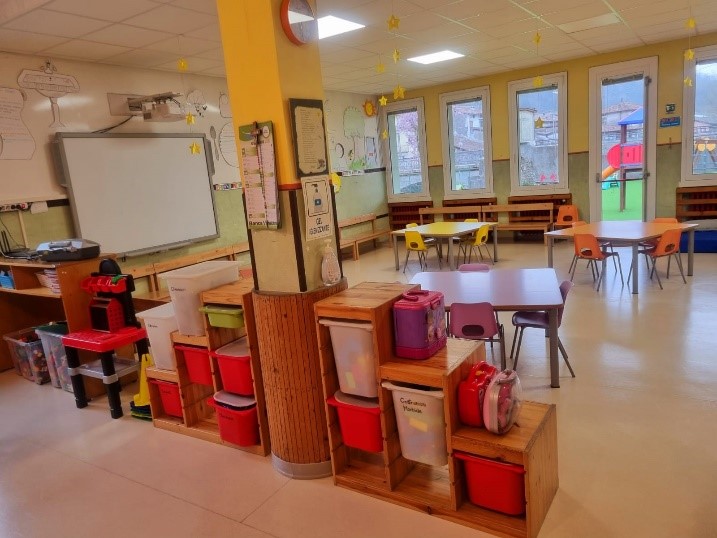 Unica sezione nella quale i bambini passano la maggior parte della giornata